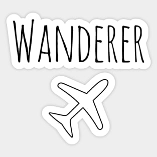 Wanderer Sticker